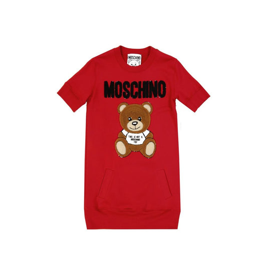 Moschino Couture Cotton Teddy Dress