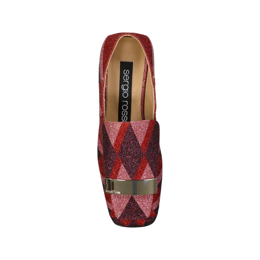 Sergio Rossi Glitter Loafers