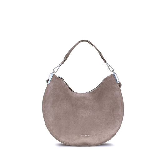 Coccinelle Suede Sunup Shoulder Bag