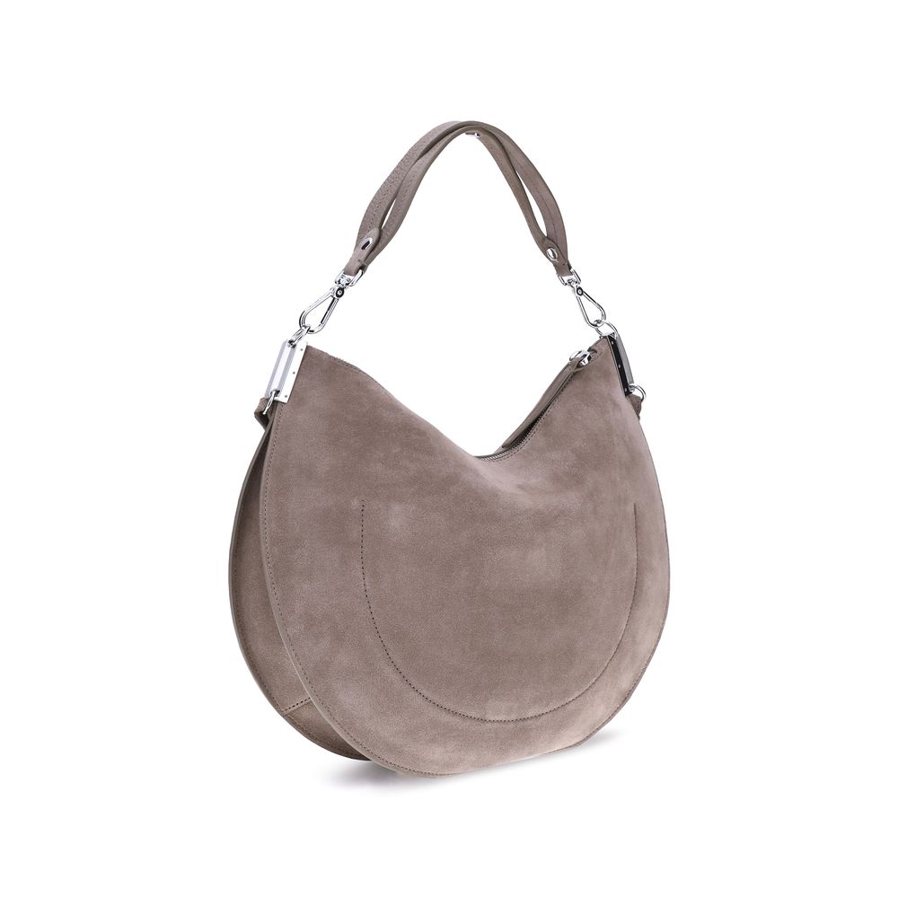 Coccinelle Suede Sunup Shoulder Bag