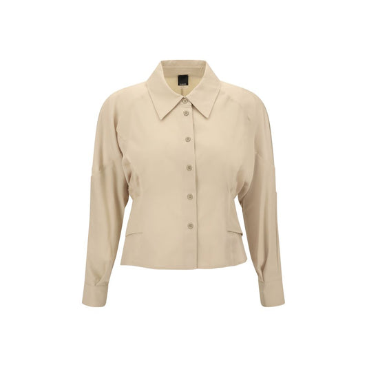 PINKO Belted habotai Shirt