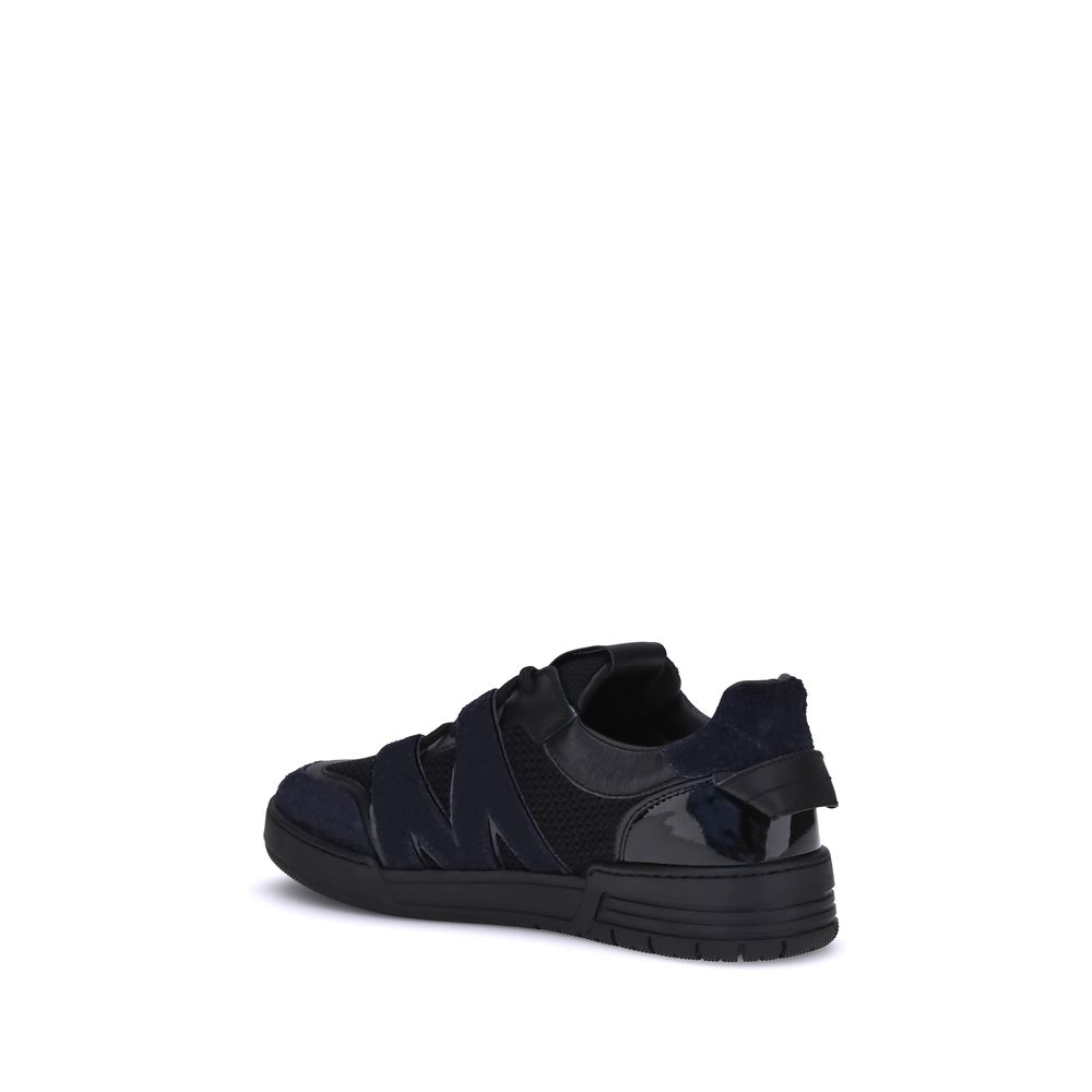 Moschino Leather and mesh Sneakers