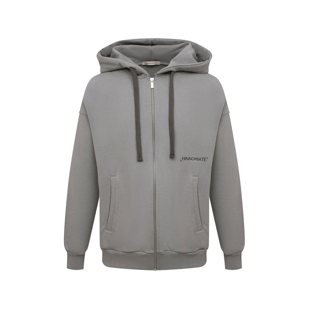 Hinnominate Gray Cotton Sweater