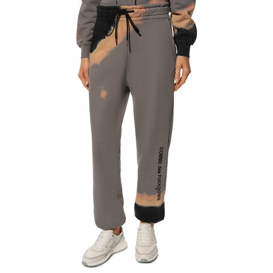 Comme Des Fuckdown Gray Cotton Jeans & Pant