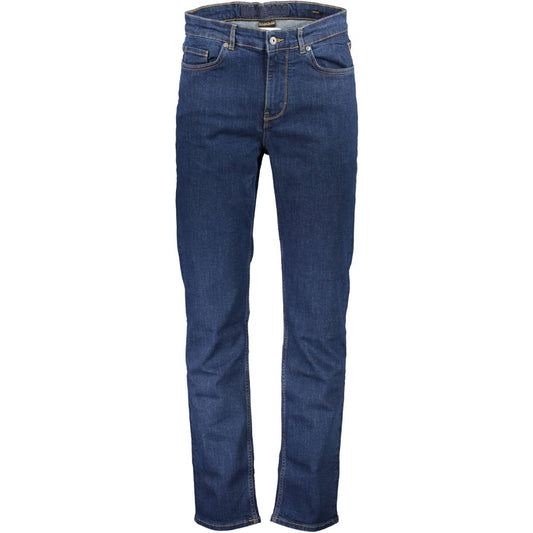 Napapijri Blue Cotton Jeans & Pant