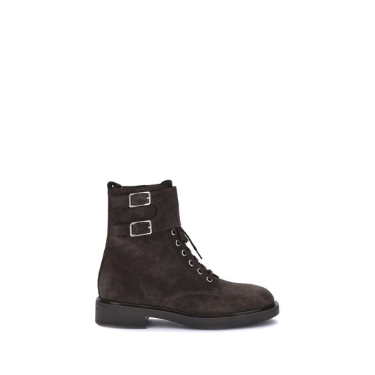 Gianvito Rossi Laced Ankle Boots