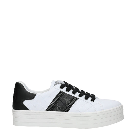 Guess White Polyethylene Sneakers