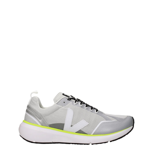 Veja Gray Fabric Sneakers