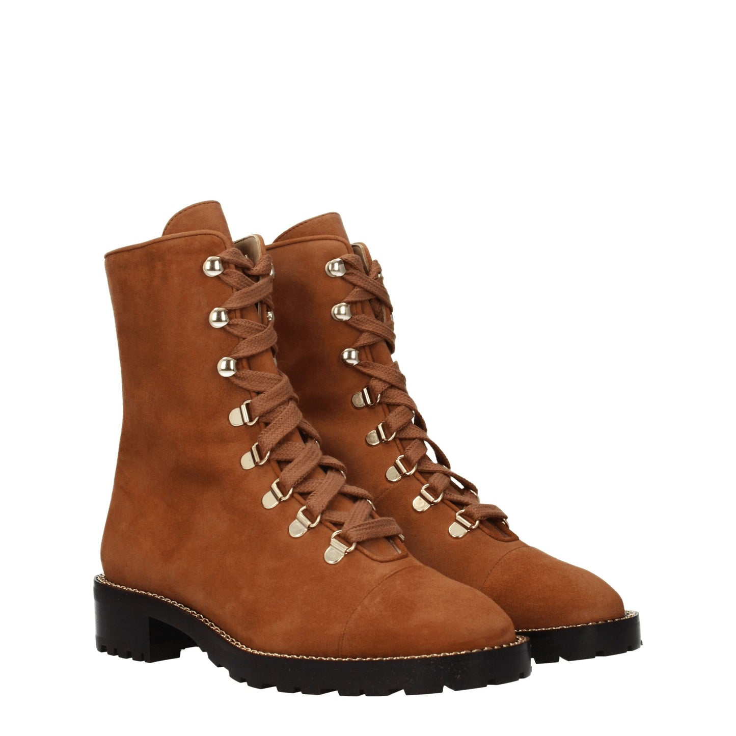 Stuart Weitzman Brown Leather Ankle Boots