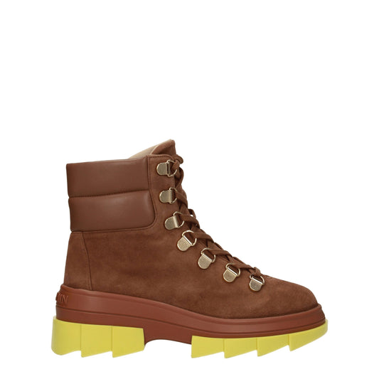 Stuart Weitzman Brown Leather Ankle Boots