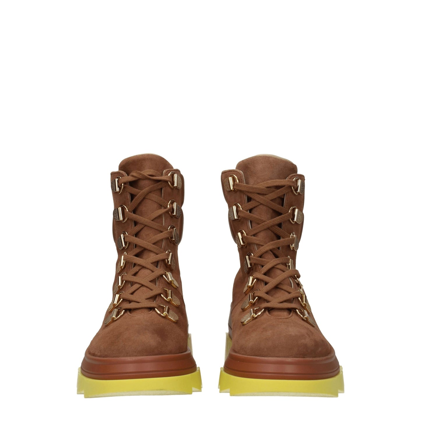 Stuart Weitzman Brown Leather Ankle Boots
