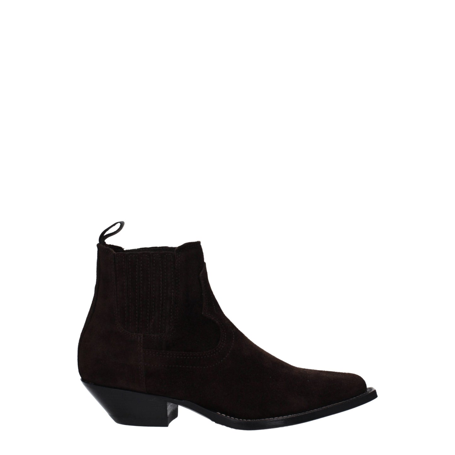 Sonora Brown Leather Ankle Boots