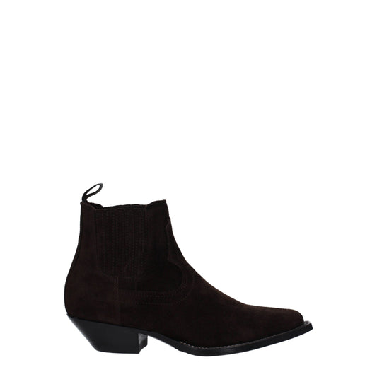 Sonora Brown Leather Ankle Boots