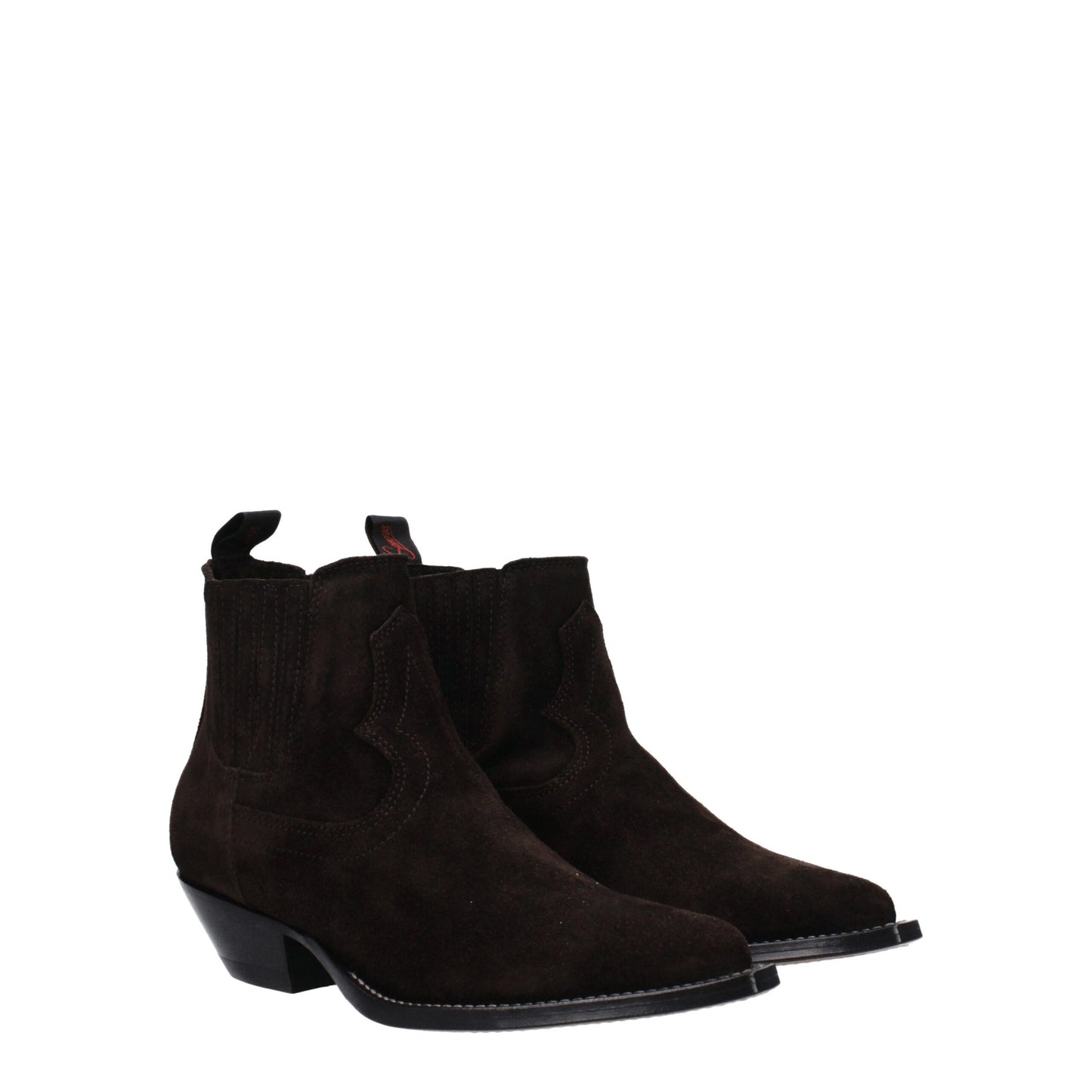 Sonora Brown Leather Ankle Boots