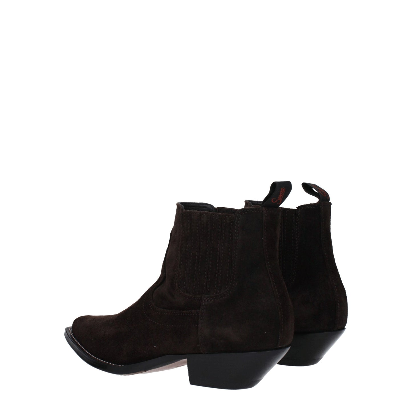 Sonora Brown Leather Ankle Boots