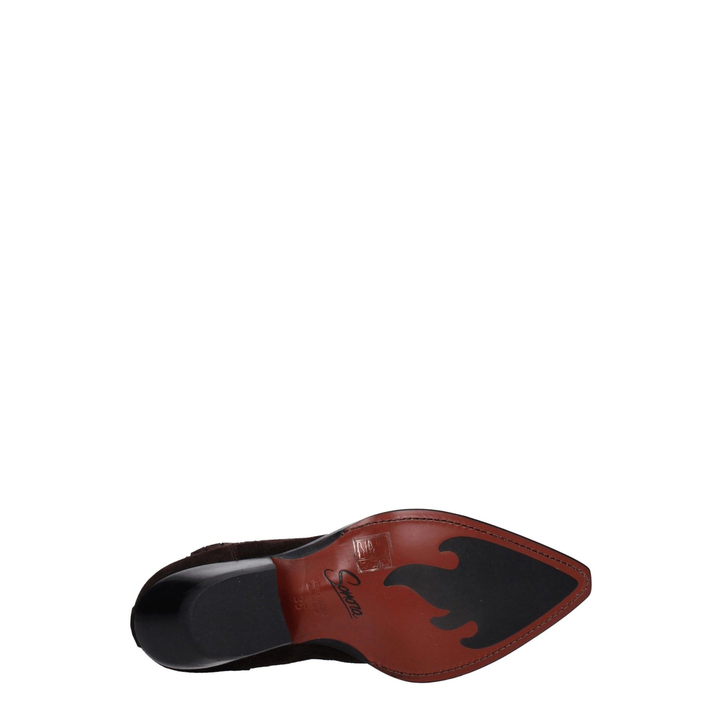 Sonora Brown Leather Ankle Boots