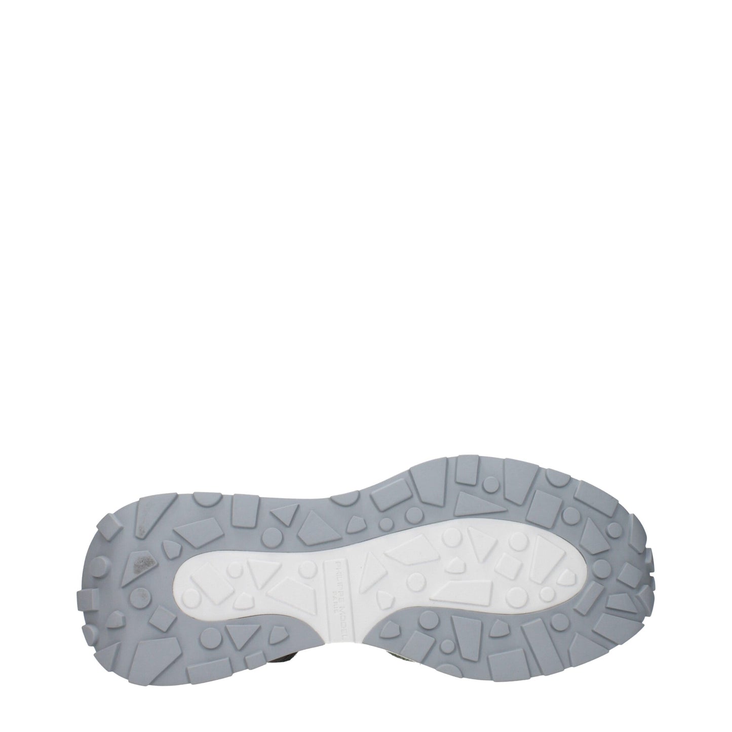 Philippe Model White Fabric Sneakers