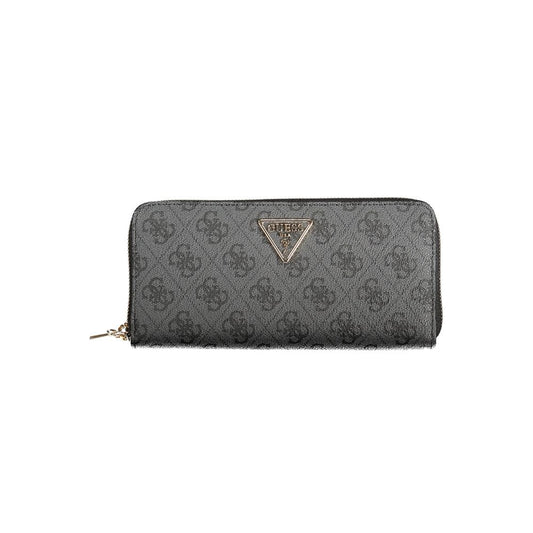 Guess Jeans Black Polyethylene Women Wallet