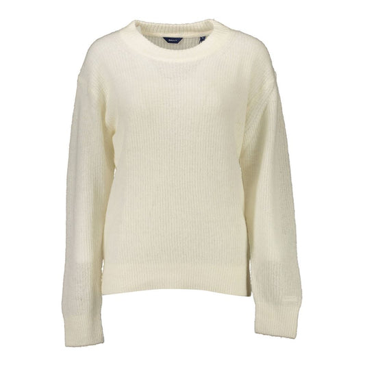 Gant White Wool Sweater