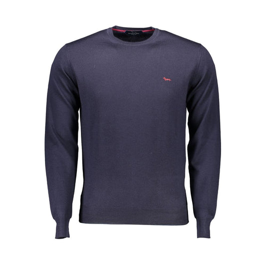 Harmont & Blaine Blue Wool Sweater