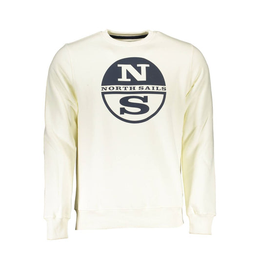 Beli bombažni pulover North Sails