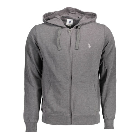 U.S. POLO ASSN. Gray Cotton Sweater