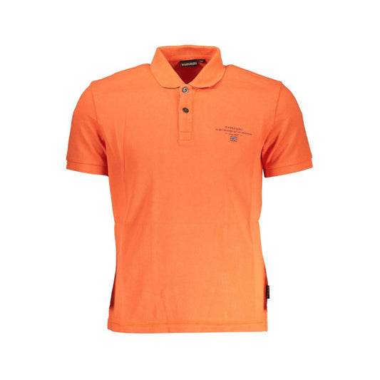 Napapijri Red Cotton Polo Shirt