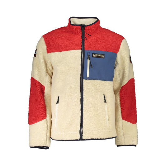 Napapijri White Polyester Jacket