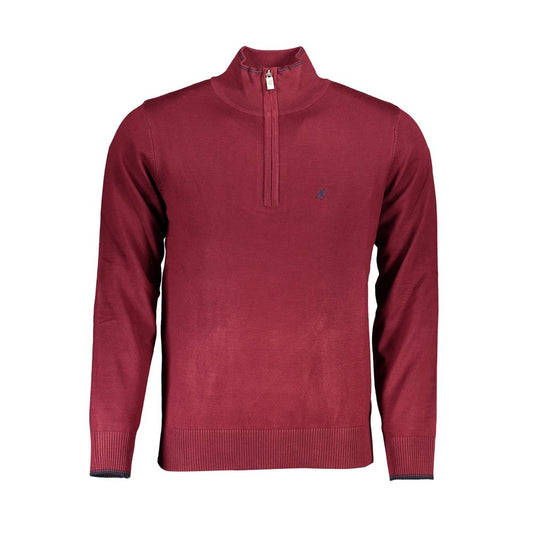 U.S. Grand Polo Red Nylon Sweater