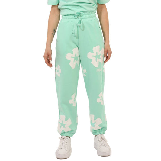 Comme Des Fuckdown Green Cotton Jeans & Pant