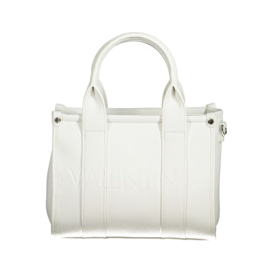 Mario Valentino White Polyethylene Handbag