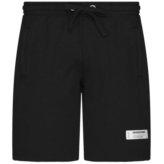 Diego Venturino Black Cotton Short