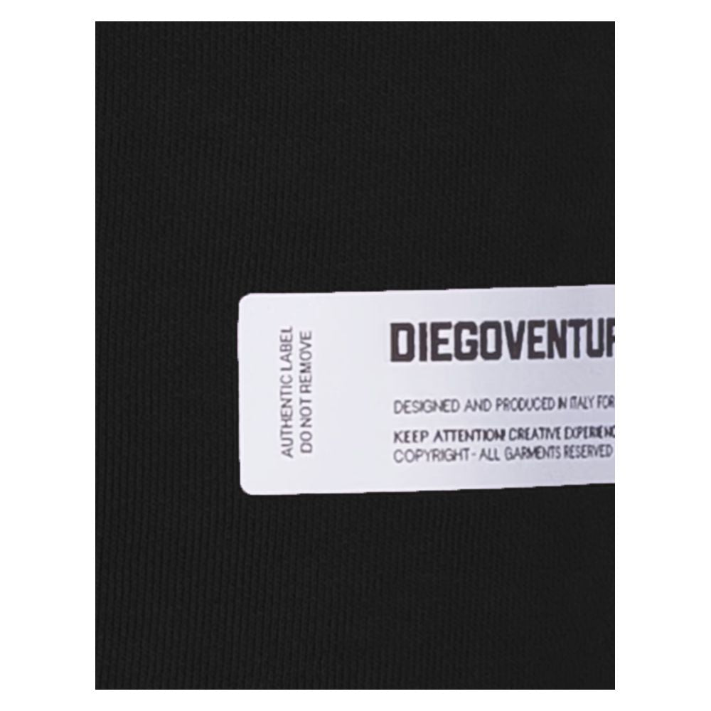 Diego Venturino Black Cotton Short