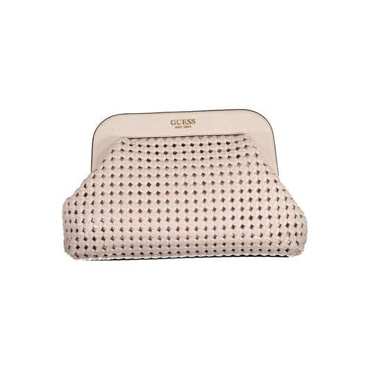 Guess Jeans Pink Polyethylene Handbag