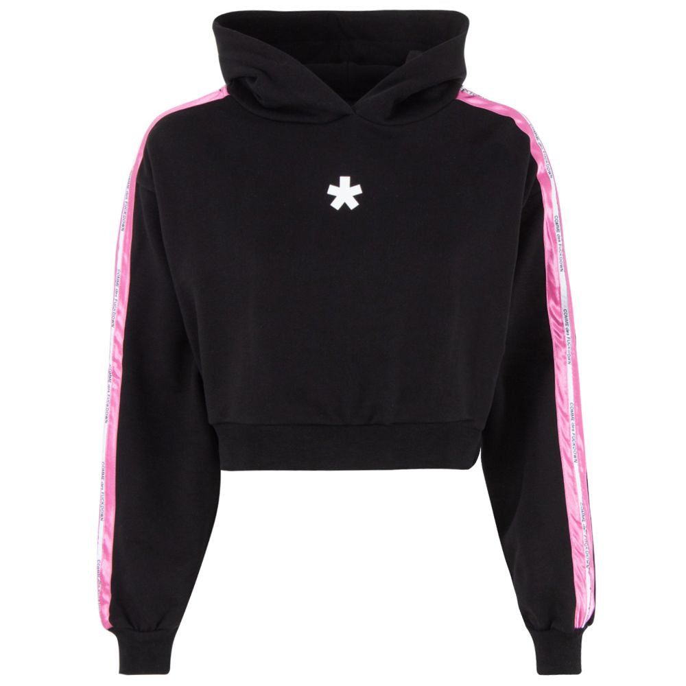 Comme Des Fuckdown Black Cotton Sweater