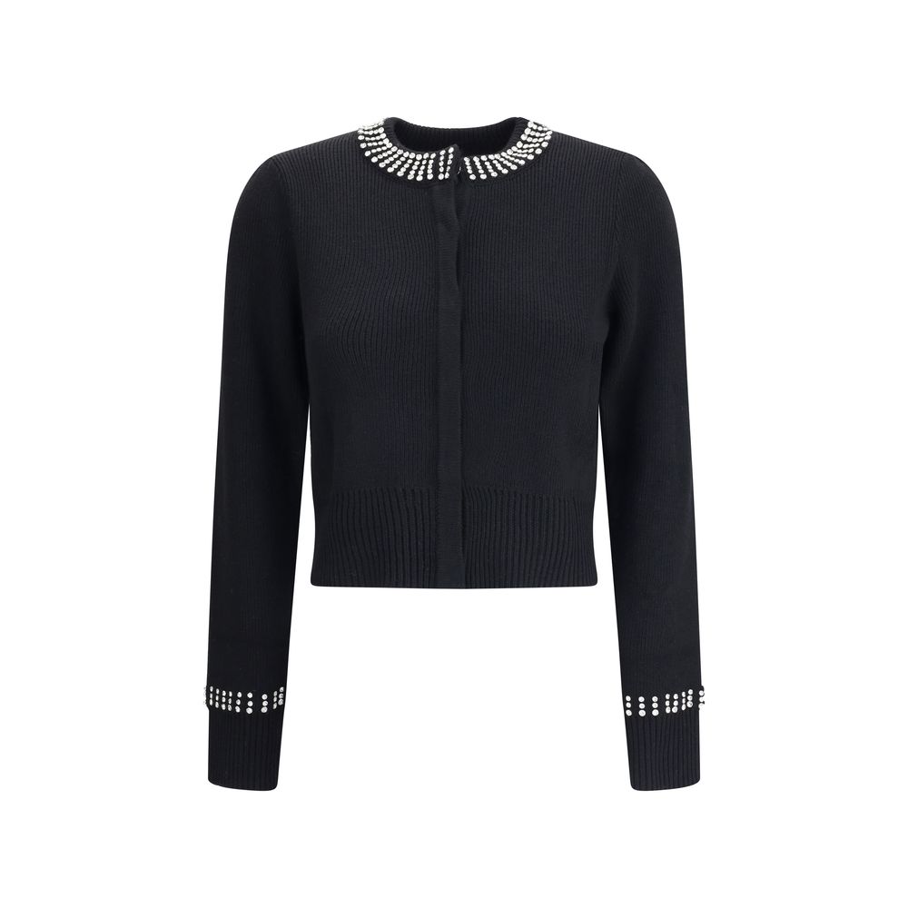 PINKO Rhinestone Cardigan