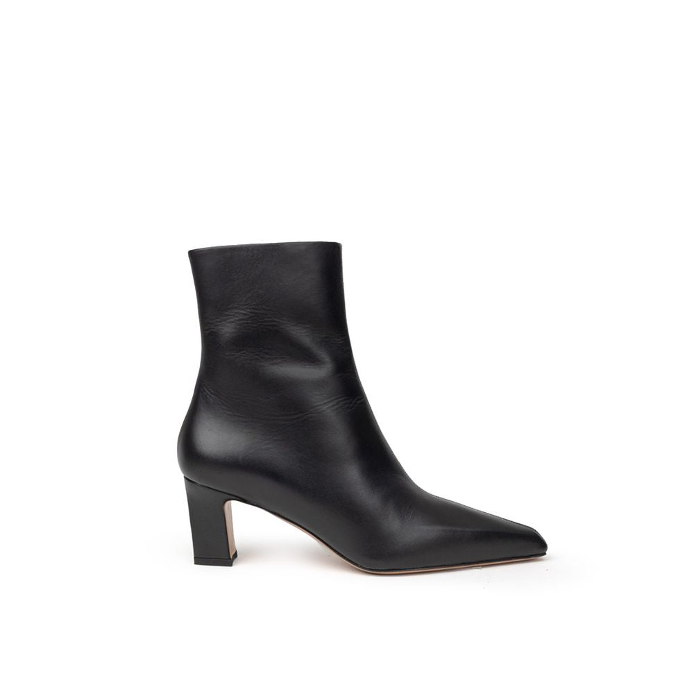 Paris Texas Black Leather Boot