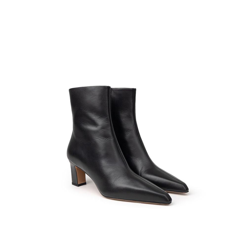 Paris Texas Black Leather Boot