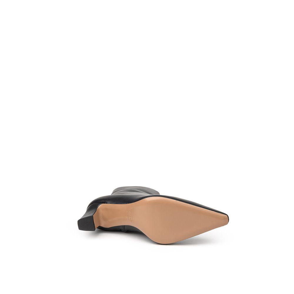 Paris Texas Black Leather Boot