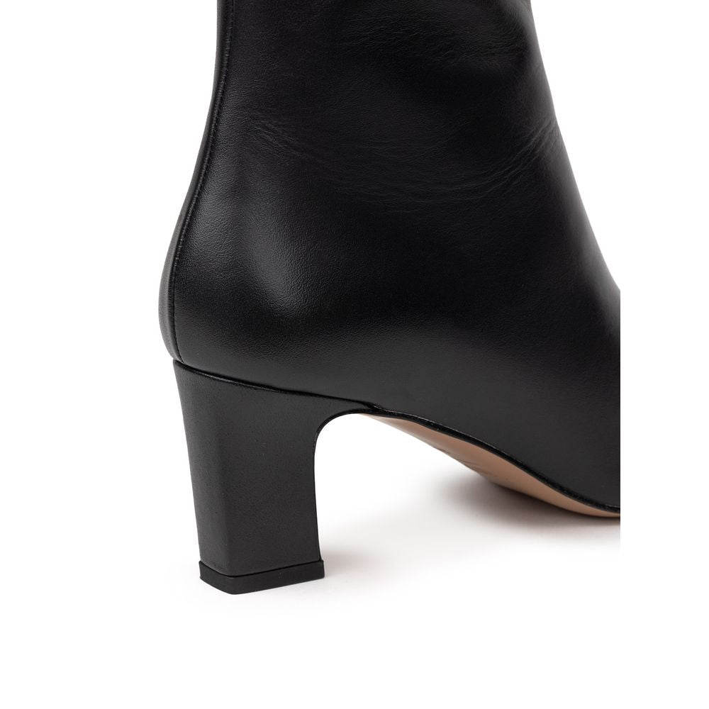 Paris Texas Black Leather Boot