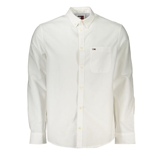 Tommy Hilfiger White Cotton Shirt