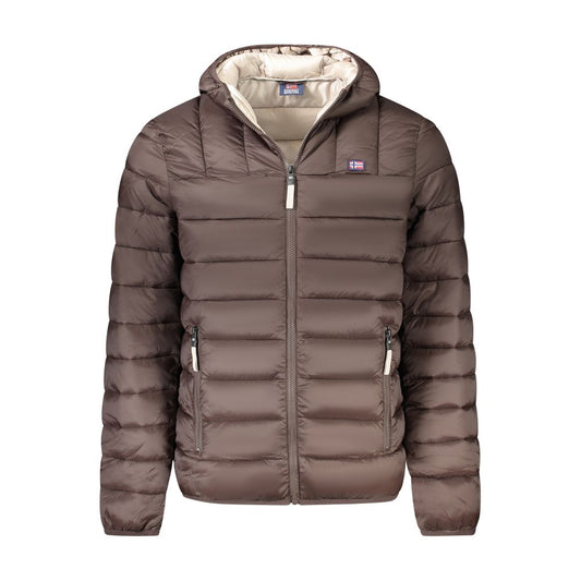 Norway 1963 Brown Polyamide Men Jacket