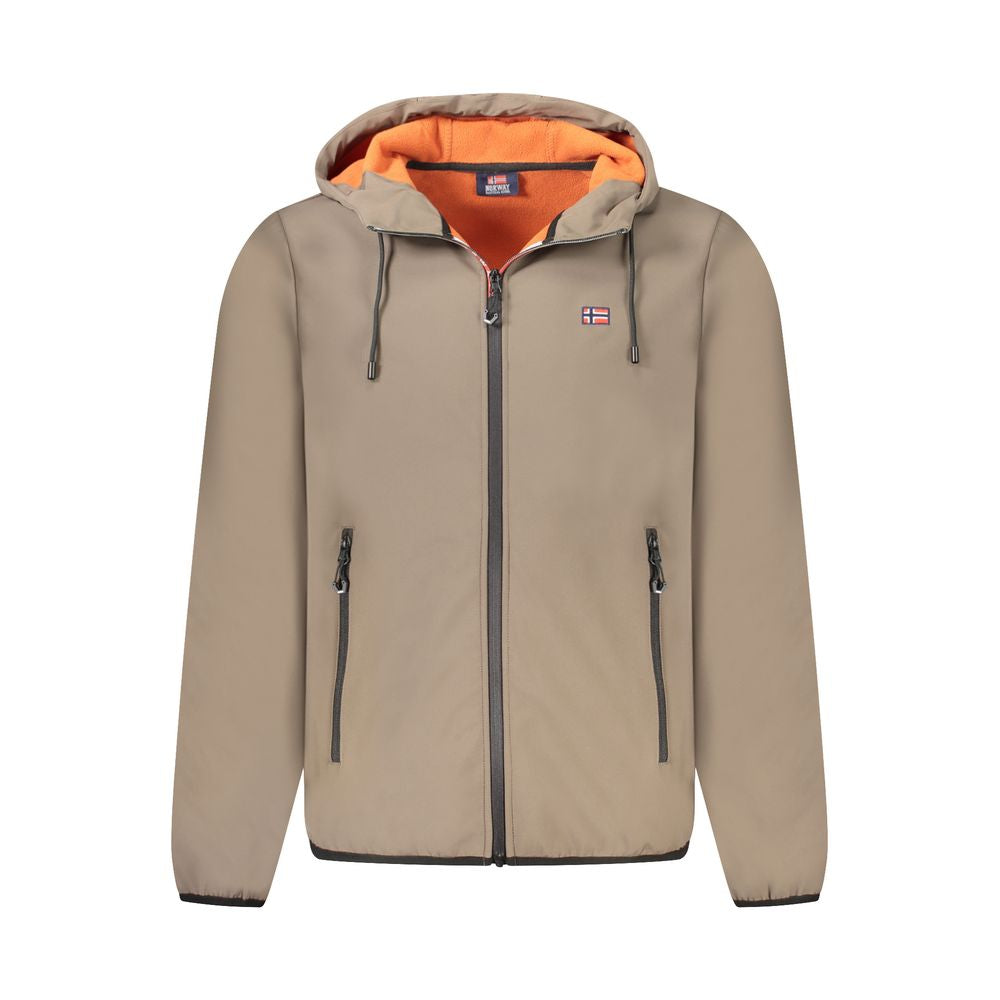 Norway 1963 Brown Polyester Men Jacket