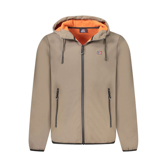 Norway 1963 Brown Polyester Men Jacket