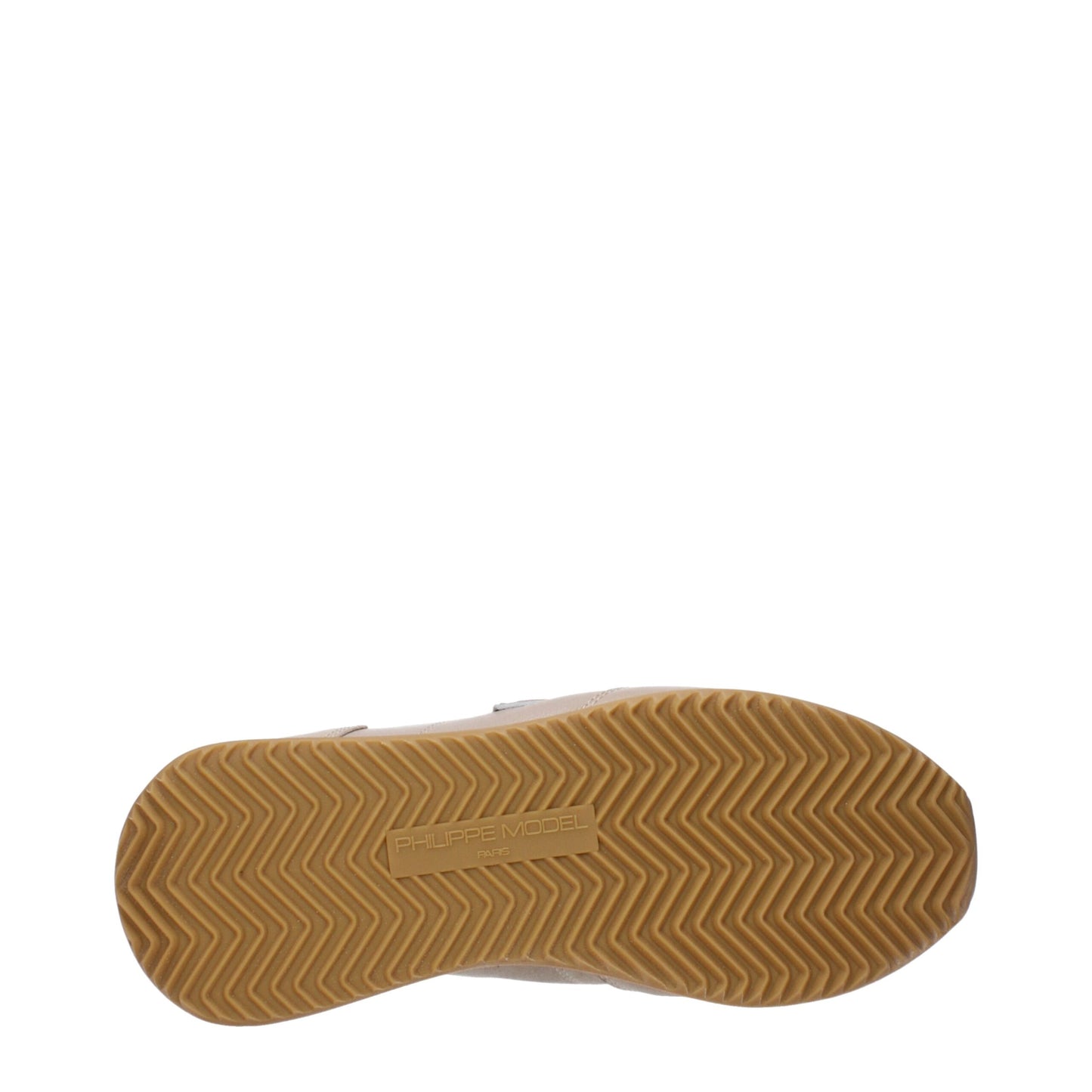 Philippe Model Beige Leather Low Tops