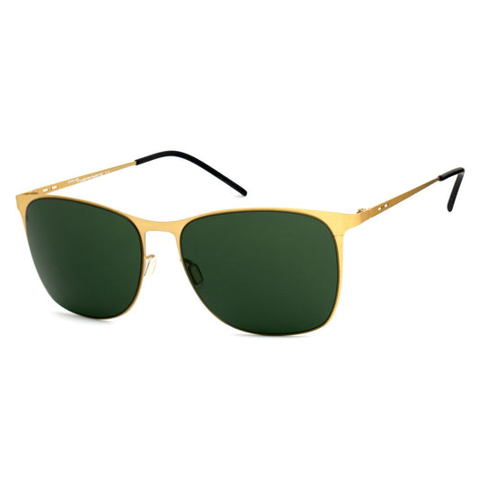 Italia Independent Gold Metal Sunglasses
