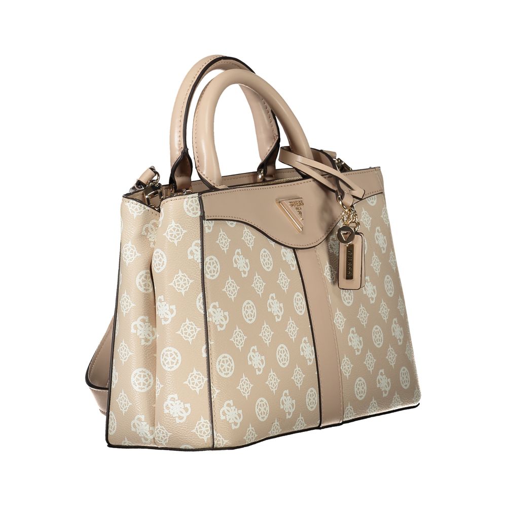 Guess Jeans Pink Polyethylene Handbag