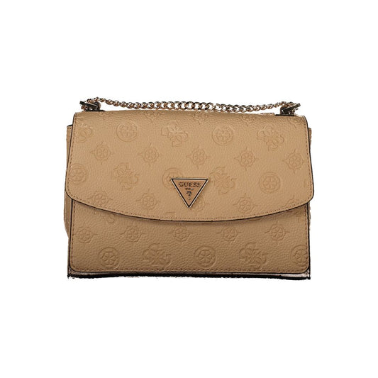 Guess Jeans Beige Polyethylene Handbag
