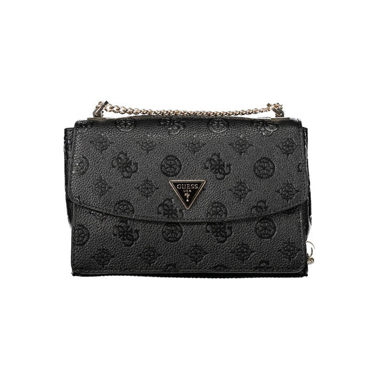 Guess Jeans Black Polyethylene Handbag
