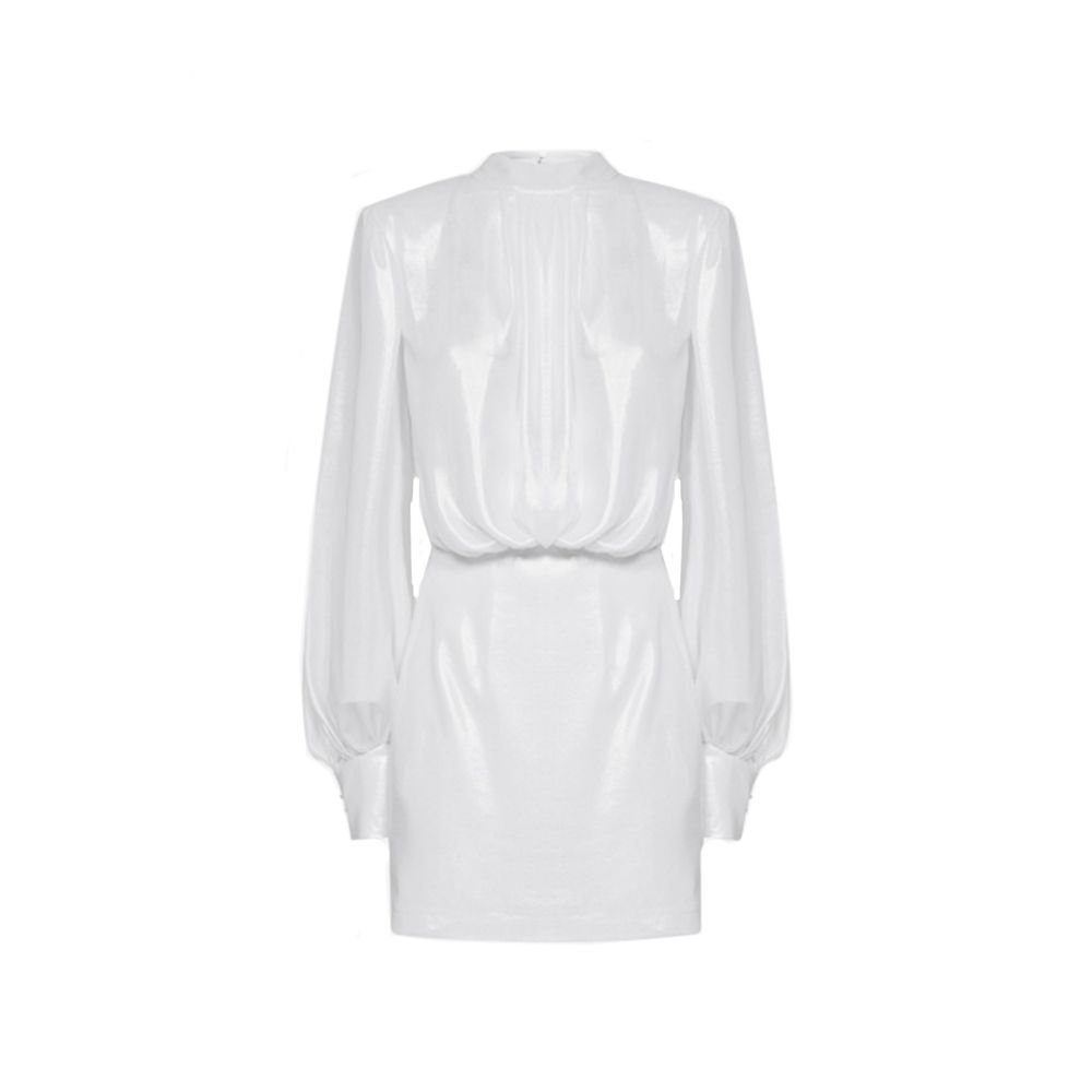 BLANCA VITA Abelia Laminated Mini Dress